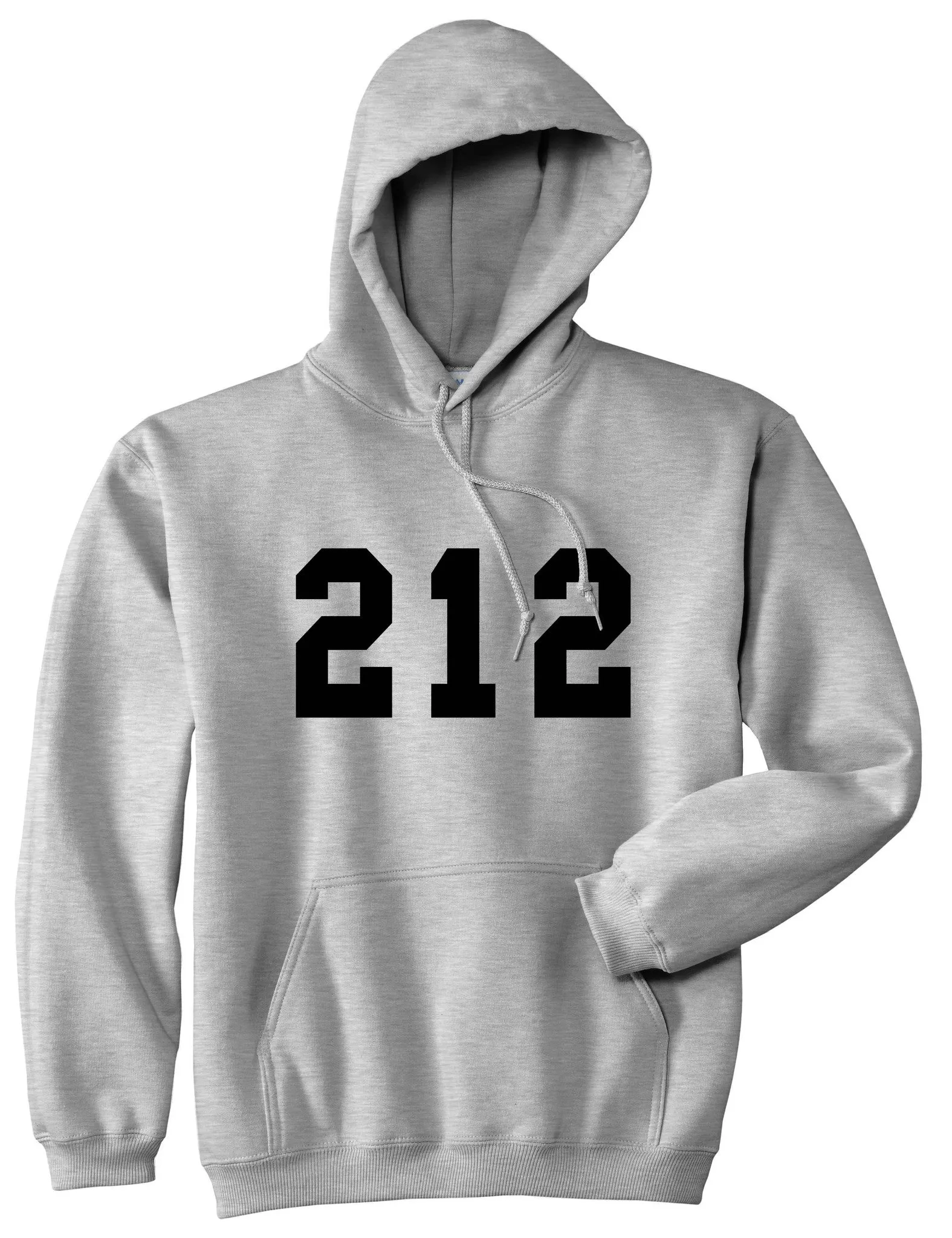 212 New York Area Code Pullover Hoodie