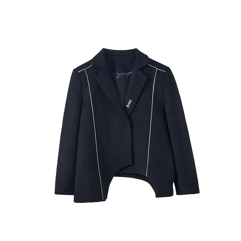 3M Reflective Pressed Stripe Wool Blazer- NAWs