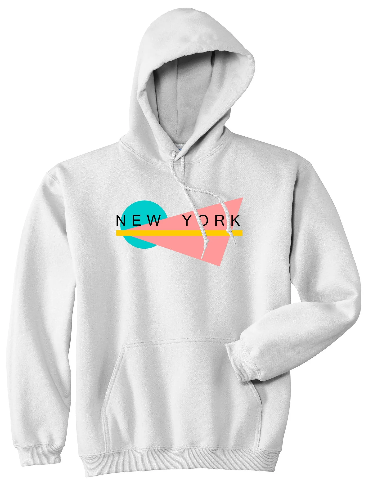 70s New York Spring Pullover Hoodie