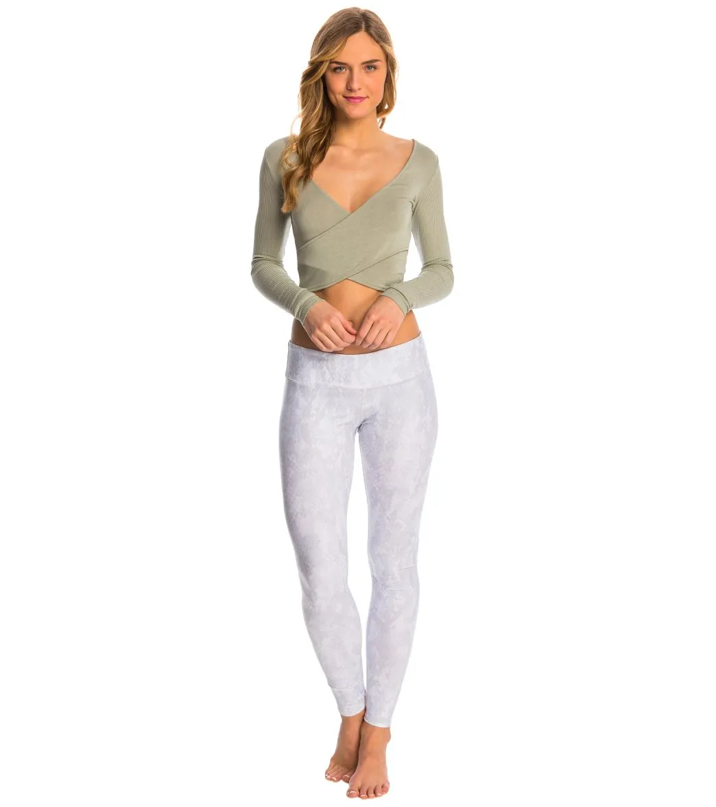 Alo Yoga Amelia Long Sleeve Yoga Crop Top