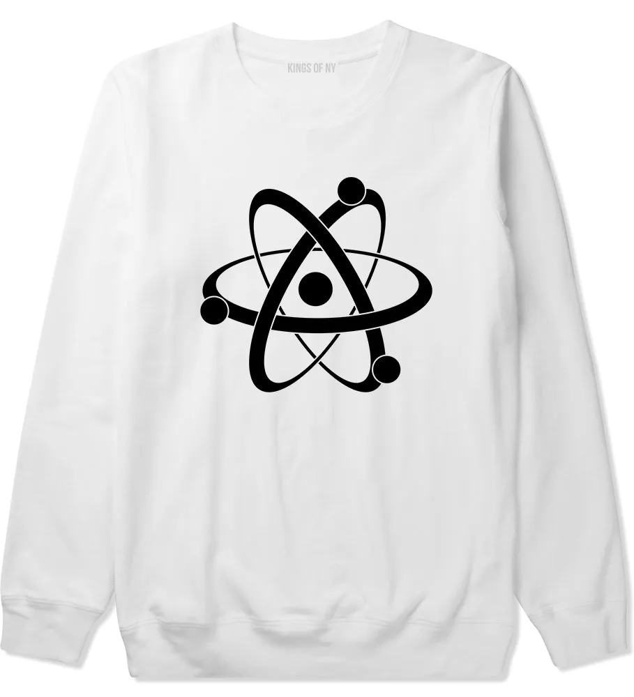 Atom Symbol Science Mens Crewneck Sweatshirt