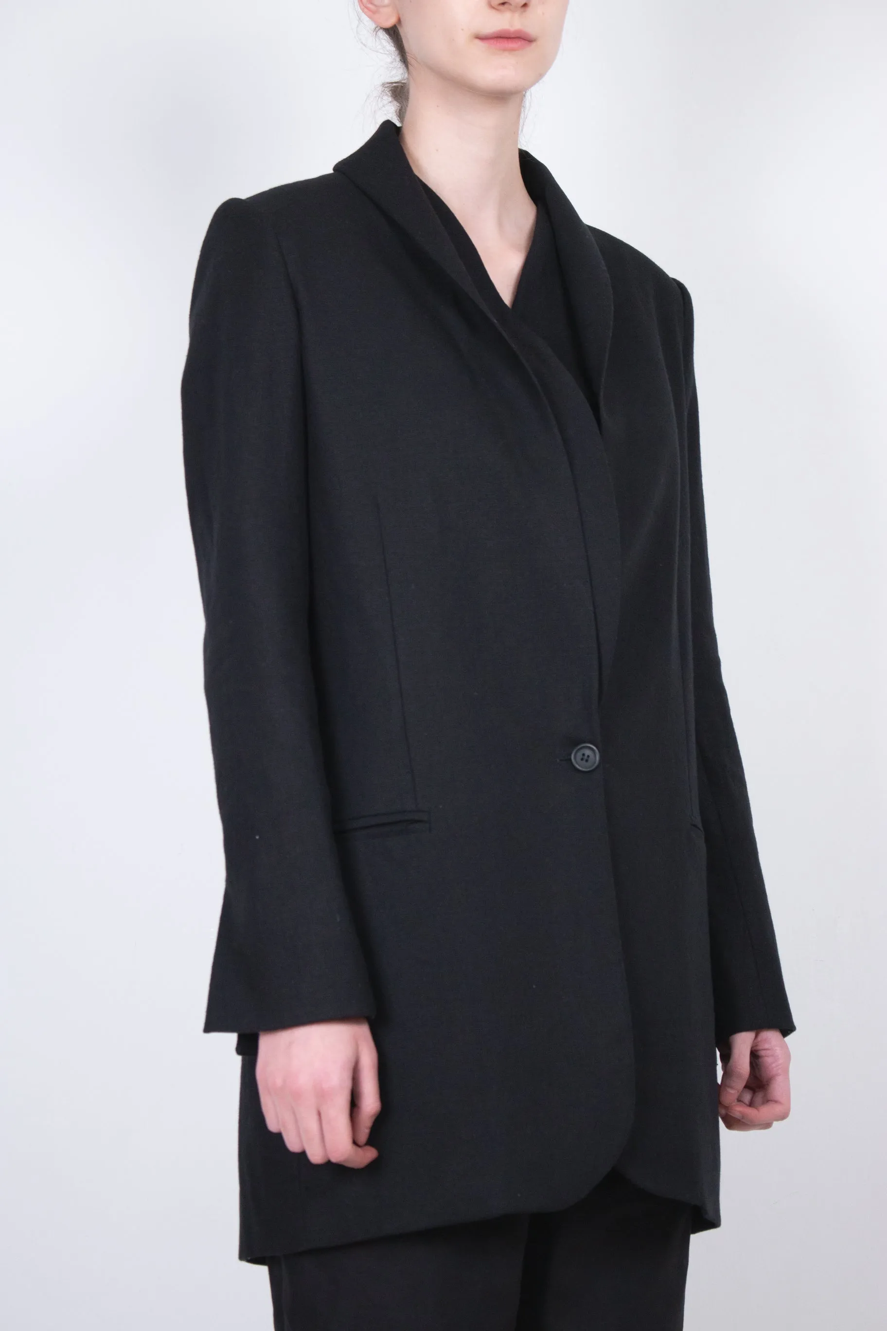 Black Flax Tailored Jacket