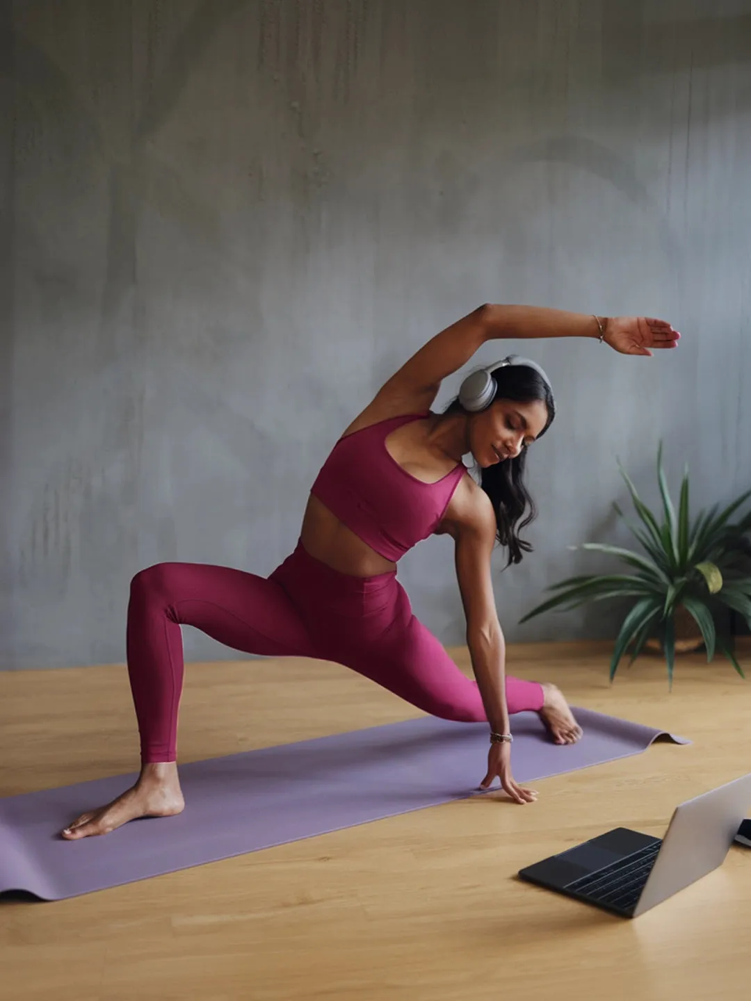 Burgundy Bliss Leggings