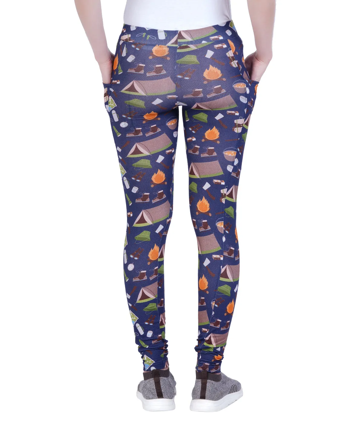 Camping Adults Leggings with Pockets [FINAL SALE]