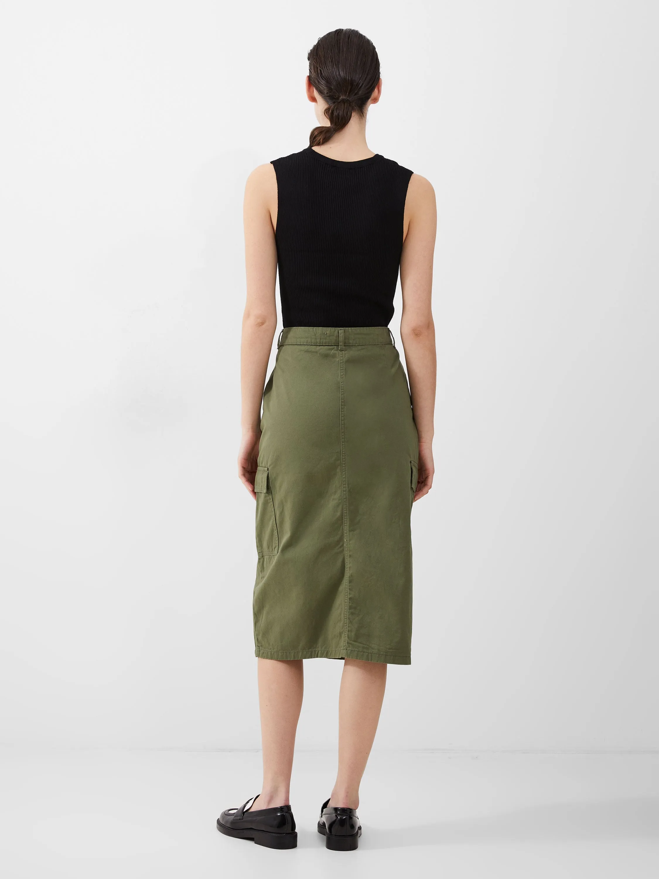 Cargo Midi Skirt