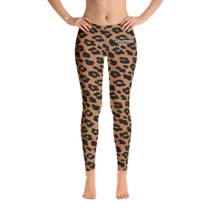 ELEVATED ESSENTIALS, SLIM AND SCULPT LEGGING LEOPARD