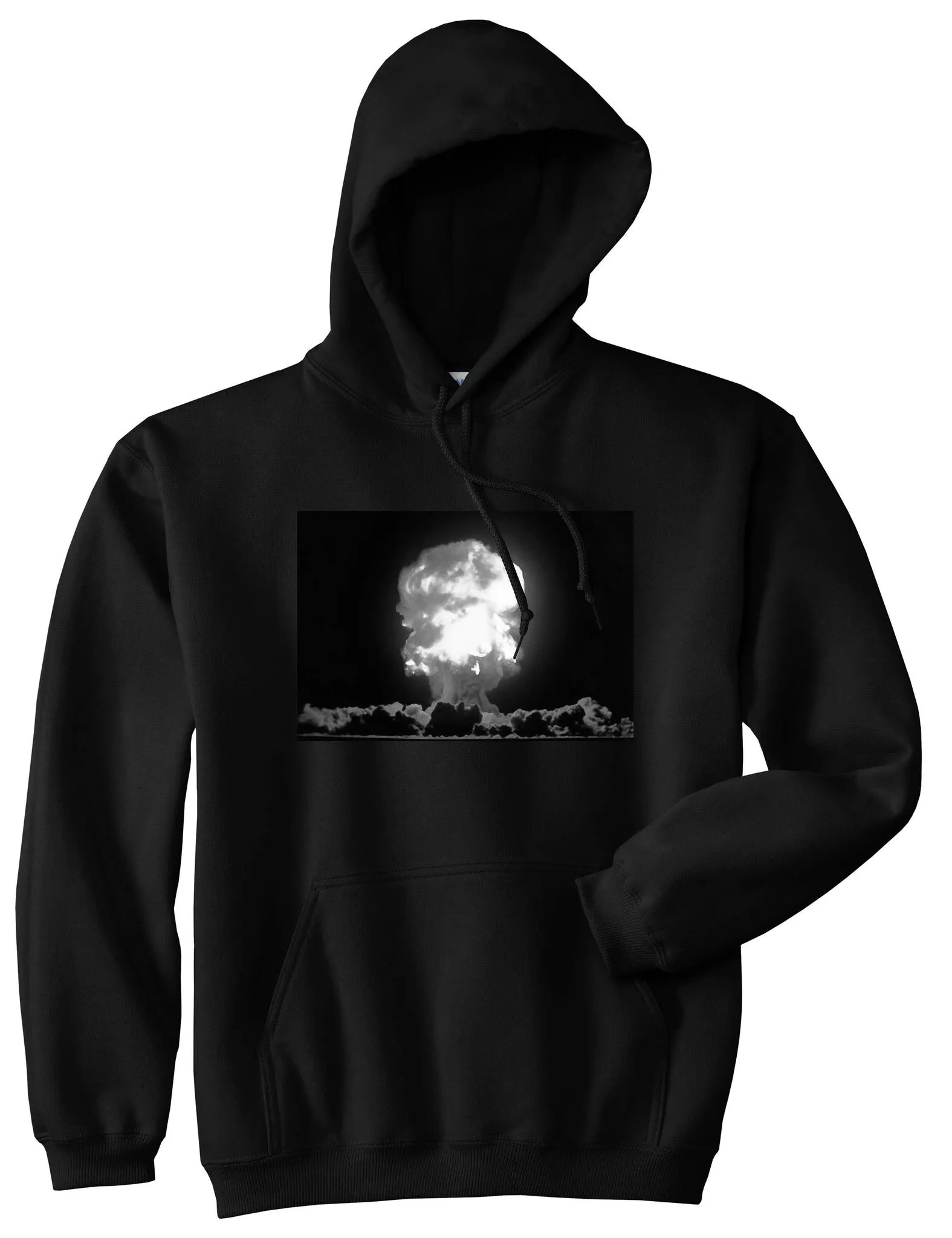 Explosion Nuclear Bomb Cloud Pullover Hoodie