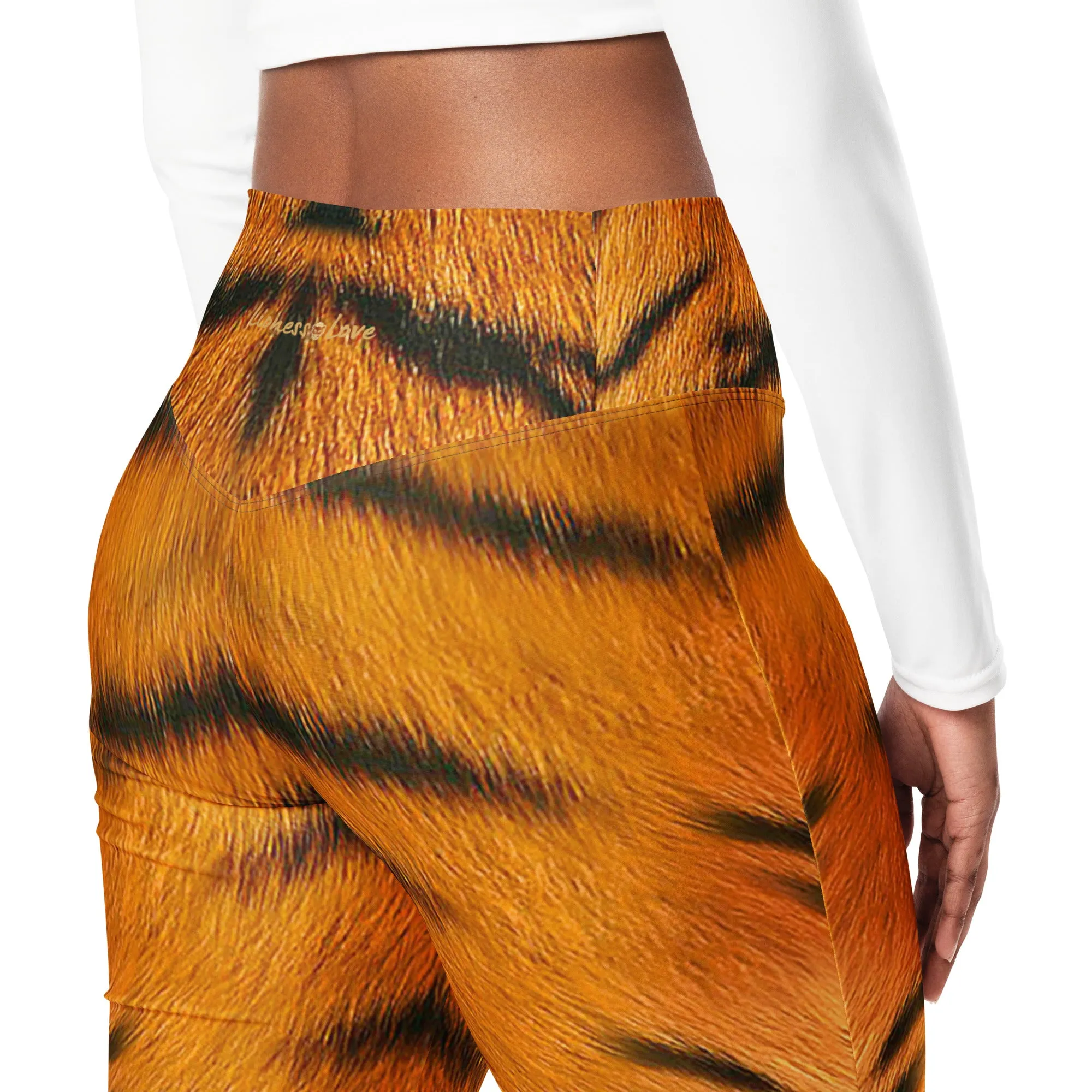 Flare Tiger Print Leggings, lioness-love