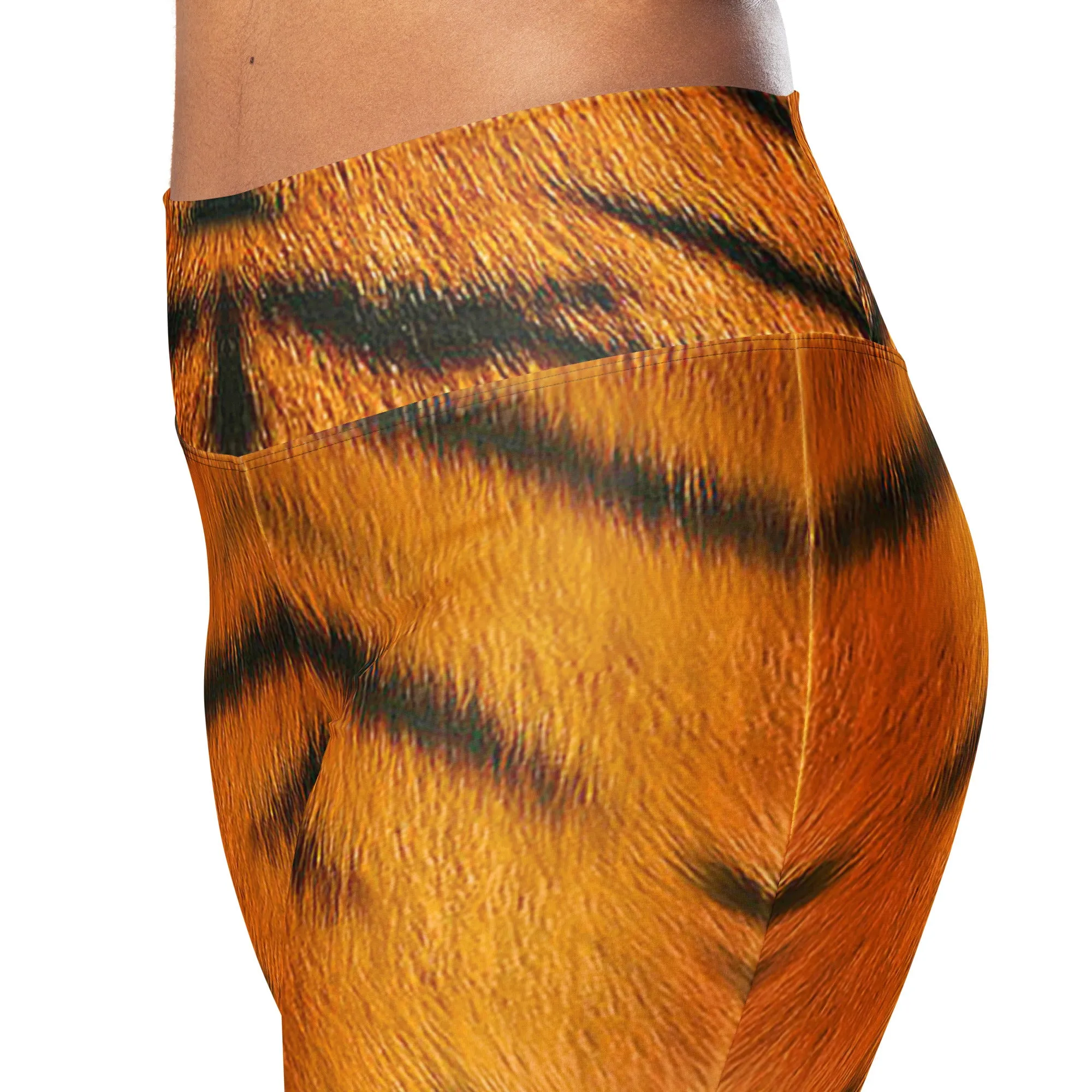 Flare Tiger Print Leggings, lioness-love