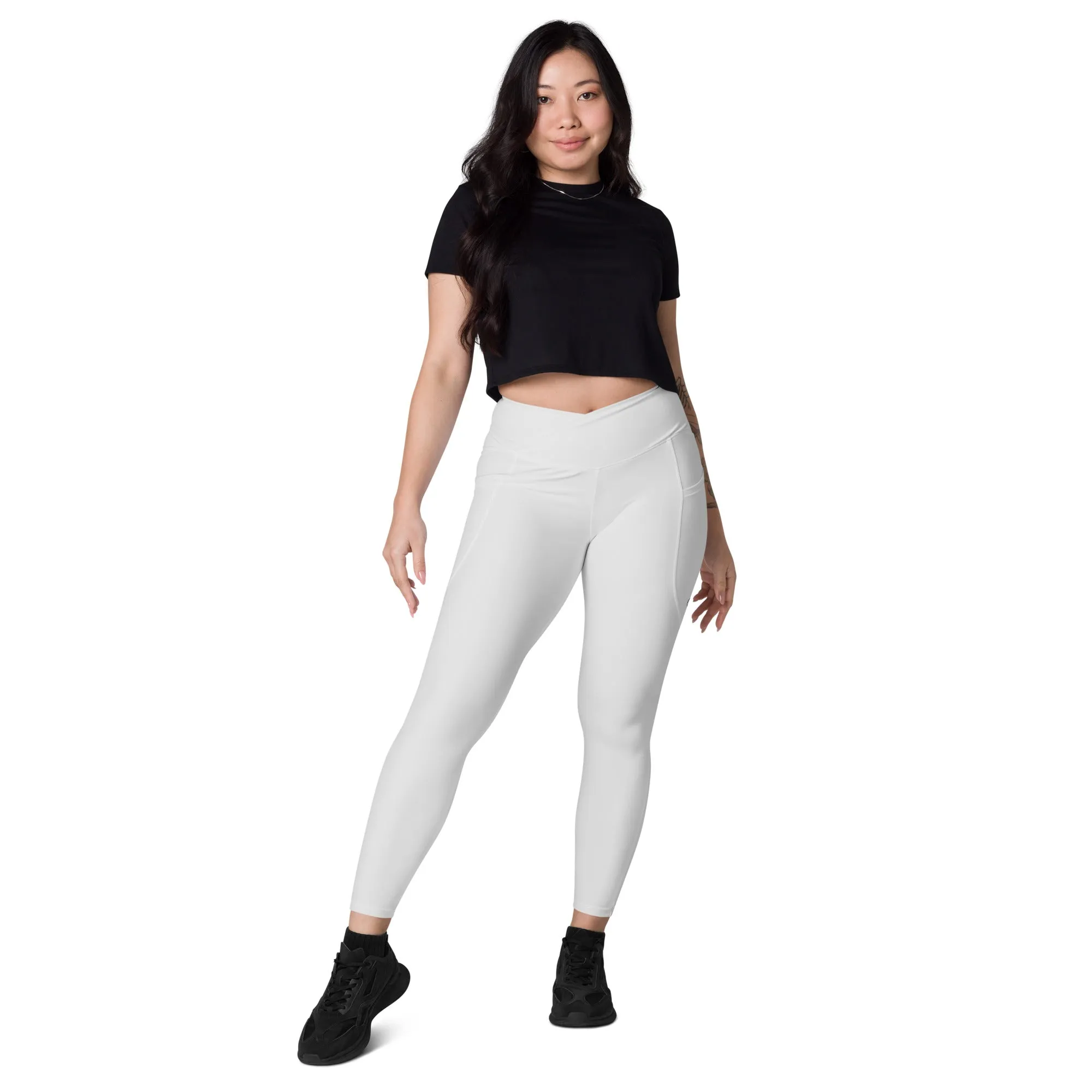 Humble Sportswear™ Faded Grey Pocket Leggings