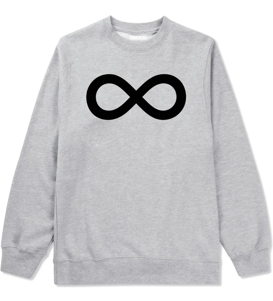 Infinity Symbol Mens Crewneck Sweatshirt