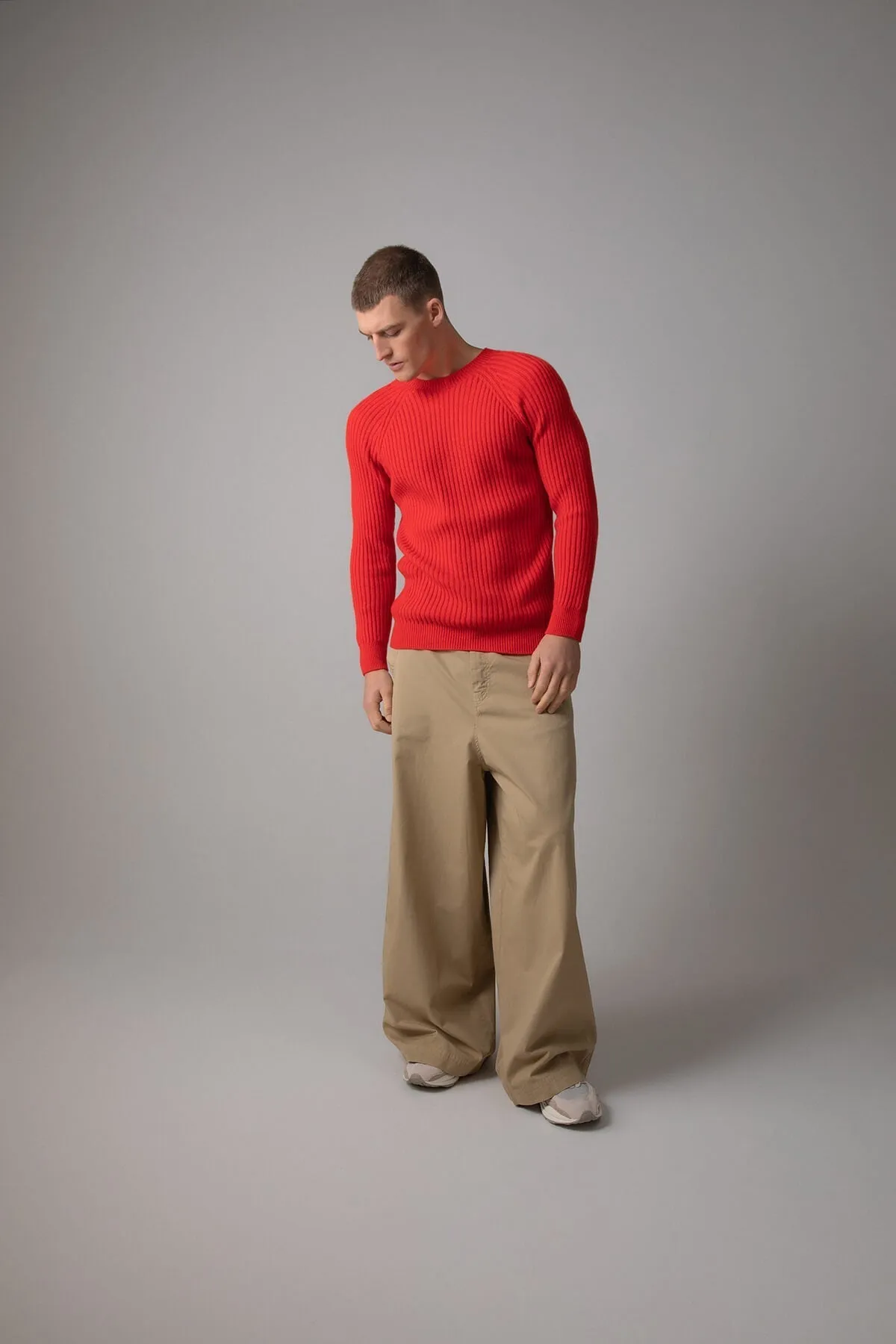 Integral Ribbed Cashmere Jumper