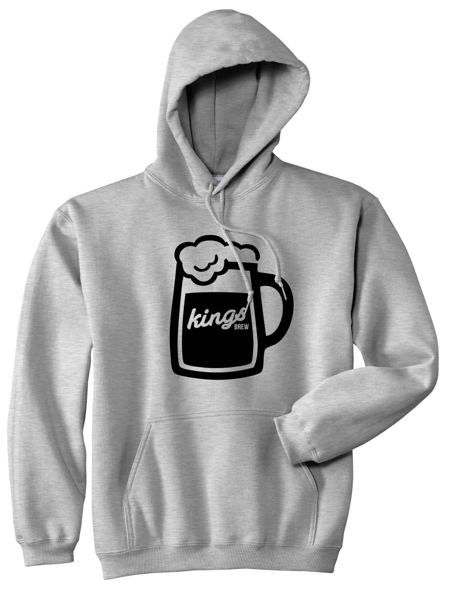 Kings Brew Beer Pint Pullover Hoodie Hoody