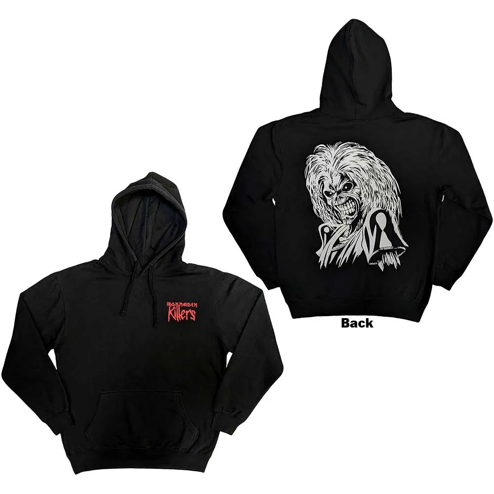 Maiden Unisex Pullover Hoodie: Killers Eddie