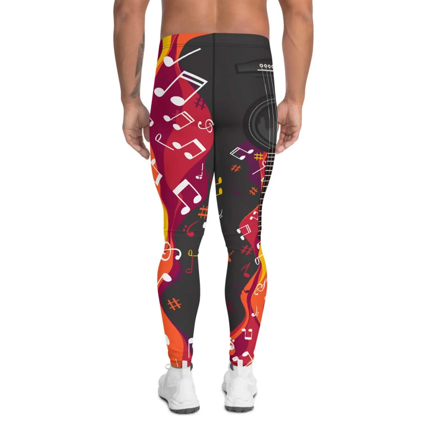 Men's Performance Music-Infused Active Leggings