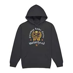 Motorhead Unisex Pullover Hoodie: Everything Louder Forever (Back Print)