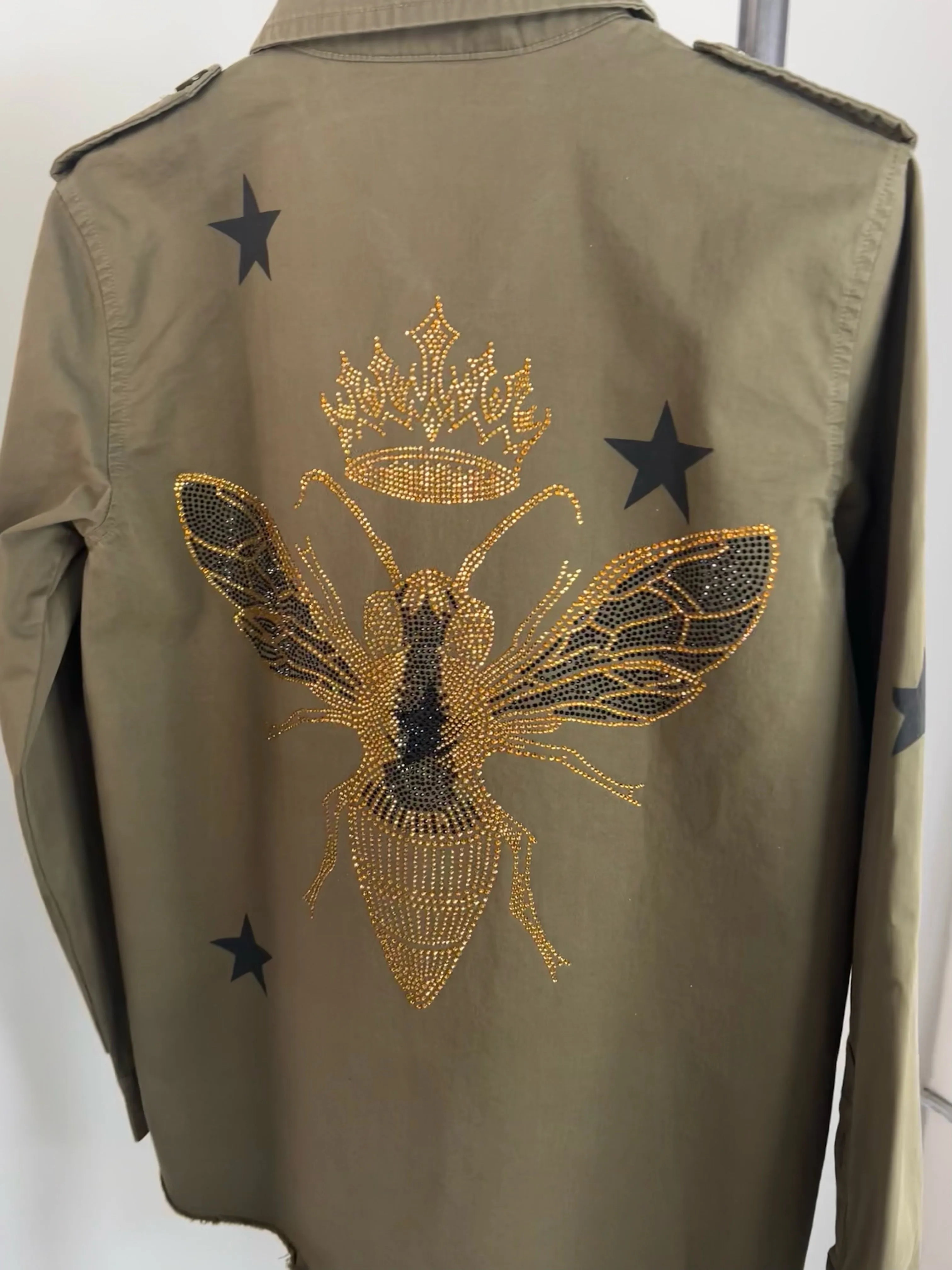 NEW!! Embellished Bee Shacket