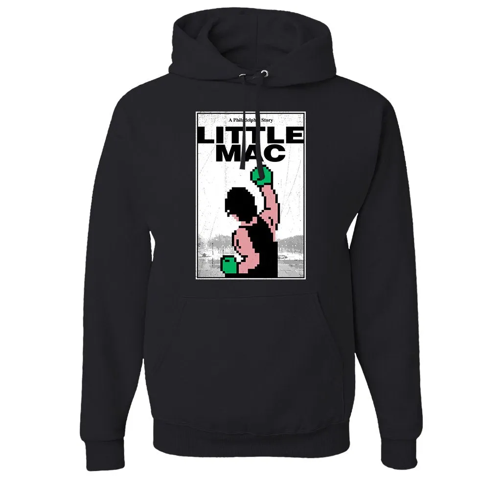 Philly Little Mac Pullover Hoodie | Little Mac Philadelphia Story Black Pullover Hoodie