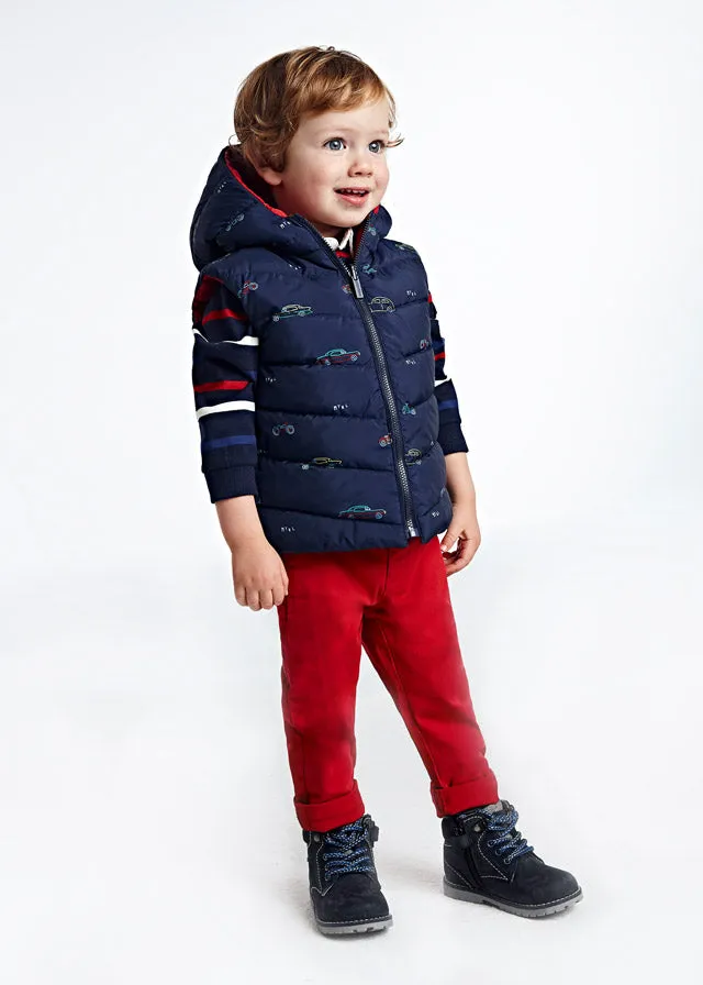 Red Long Chino Baby Boy’s Pants - Select Size