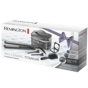 Remington - Pro Ceramic Titanium Straightener Giftpack S5506GP