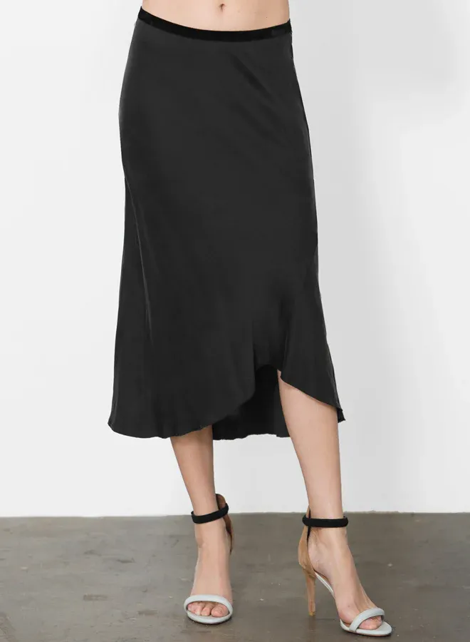 S111wb Go Silk Go Luxe Bias Skirt