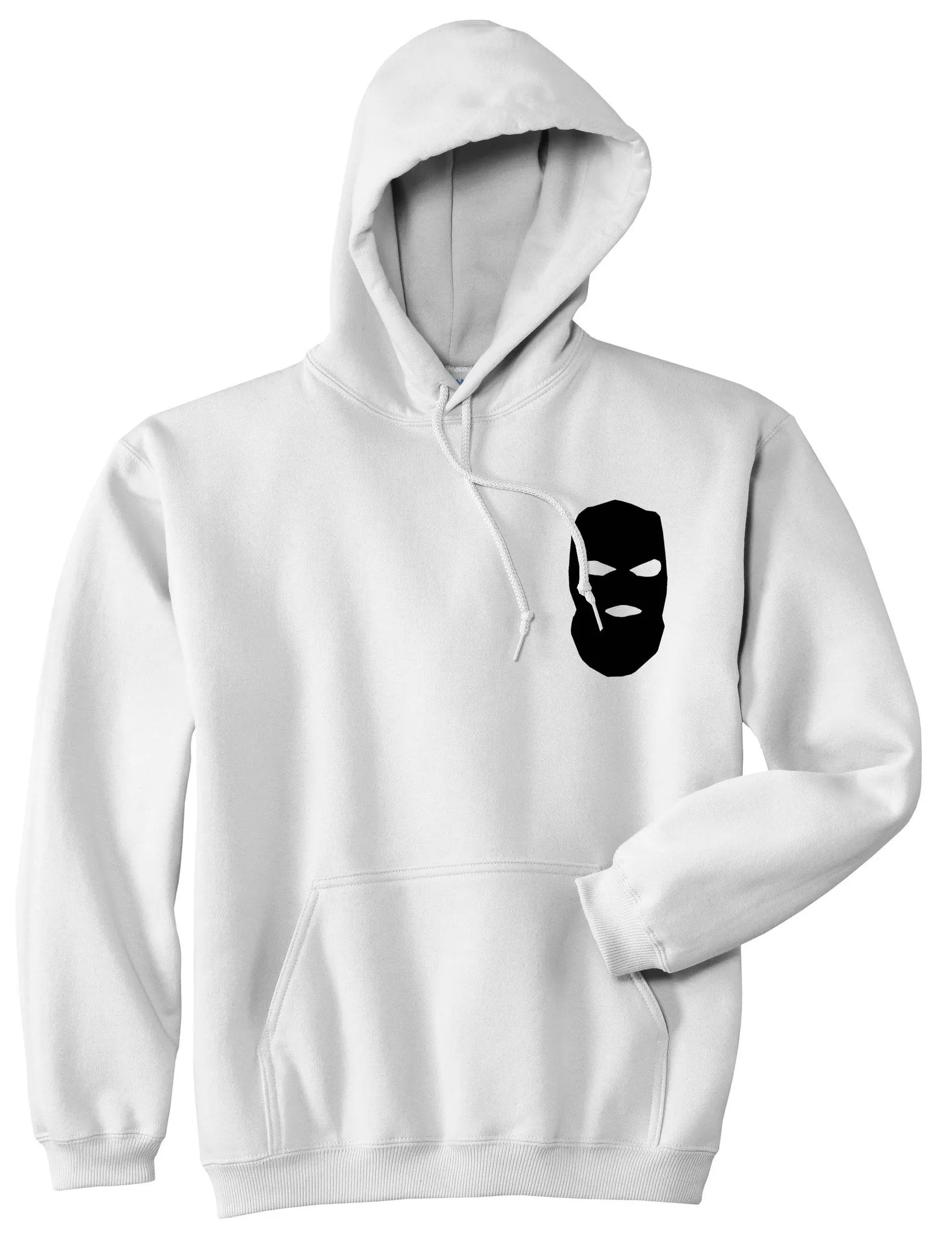 Ski Mask Way Robber Chest Logo Pullover Hoodie