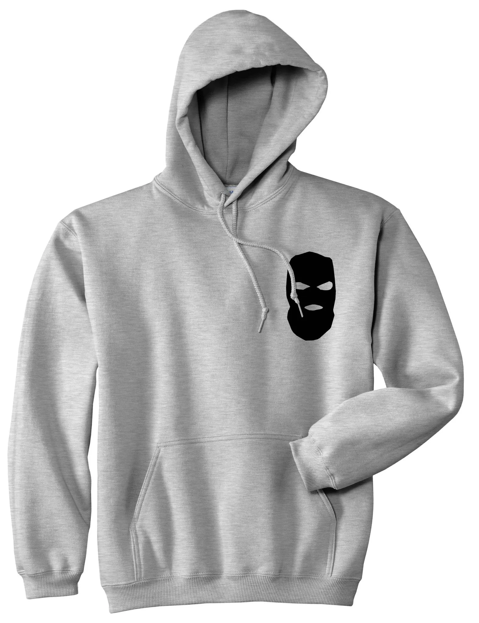 Ski Mask Way Robber Chest Logo Pullover Hoodie