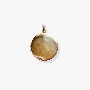 Vintage 9K Gold Round Locket