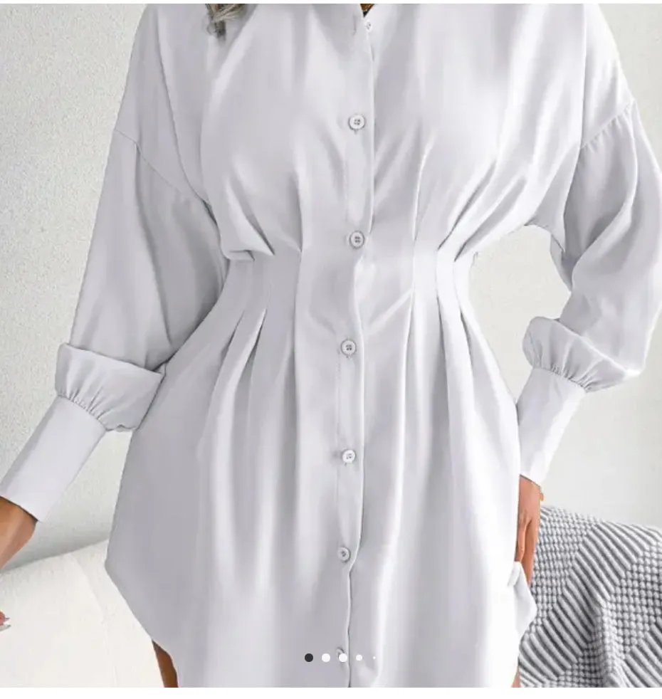 White Shirt Dress